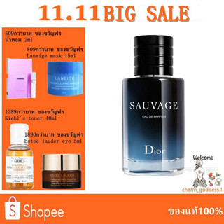 กล่องซีล*Dior Sauvage Eau De Parfum / Eau De Toilette  100ml