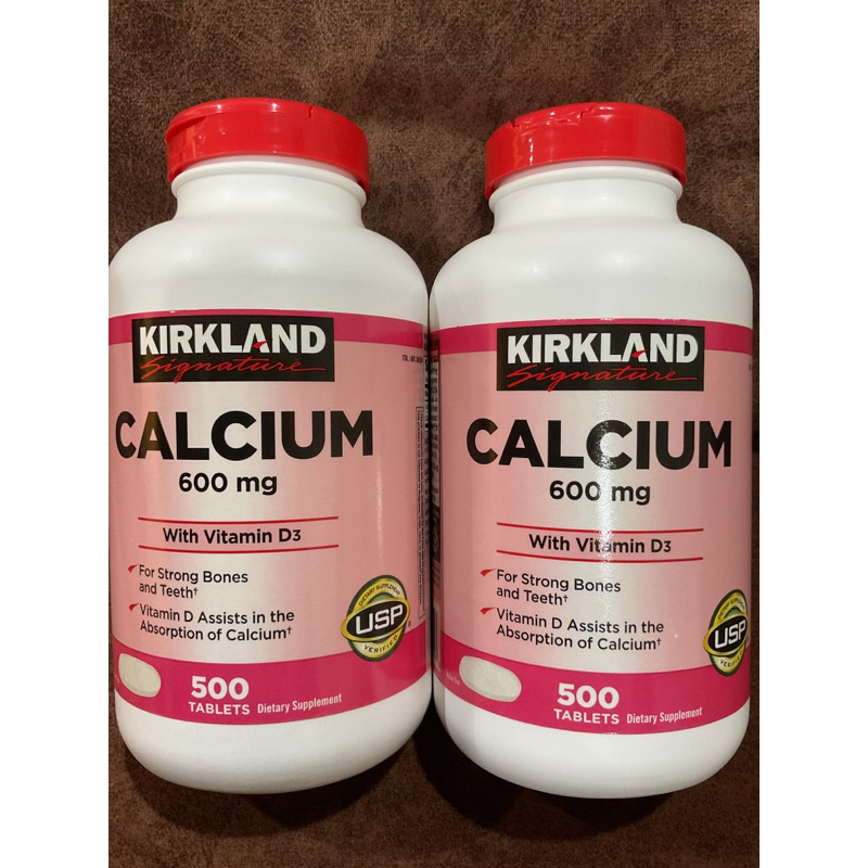 ( EXP 10/2025 ) Kirkland Signature Calcium 600 mg. with Vitamin D3