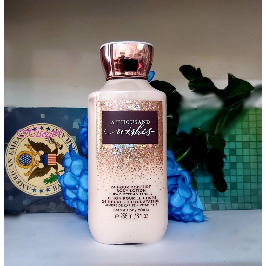 ของแท้ 100 Bath & Body Works A Thousand Wishes Body Lotion 236ml