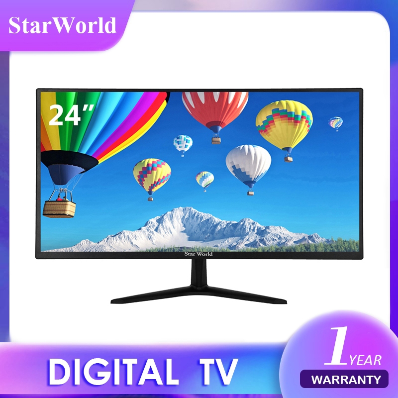 คูปองลด-300-บ-starworld-led-tv-24-นิ้ว-ทีวี24นิ้วดิจิตอล-full-hd-ทีวีจอแบน-โทรทัศน์ดิจิตอล