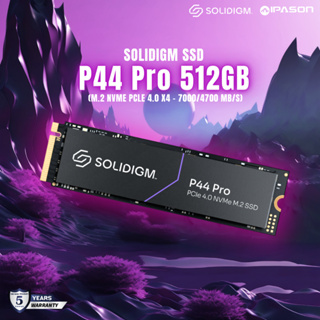 Solidigm SSD เอสเอสดี รุ่น P44 Pro ขนาด 512GB (M.2 NVMe PCle 4.0 x4 - 7000/ 4700 MB/s) รับประกัน 5 ปี โดย IPASON