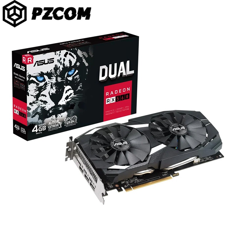 VGA ASUS RADEON RX 560 DUAL - 4GB DDR5 | Shopee Thailand