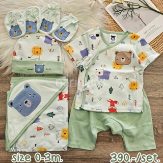 ภาพขนาดย่อของภาพหน้าปกสินค้าNew Collection Mamibaby 6pcs 5pcs เซ็ทมินิเตรียมคลอดคอลเลคชั่นใหม่0-3เดือน จากร้าน narin_naruk92 บน Shopee