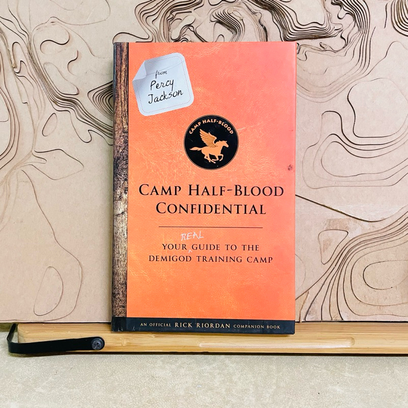 ค319 CAMP HALFBLOOD CONFIDENTIAL REAL YOUR GUIDE TO THE DEMIGOD TRAINING CAMP AN OFFICIAL RICK