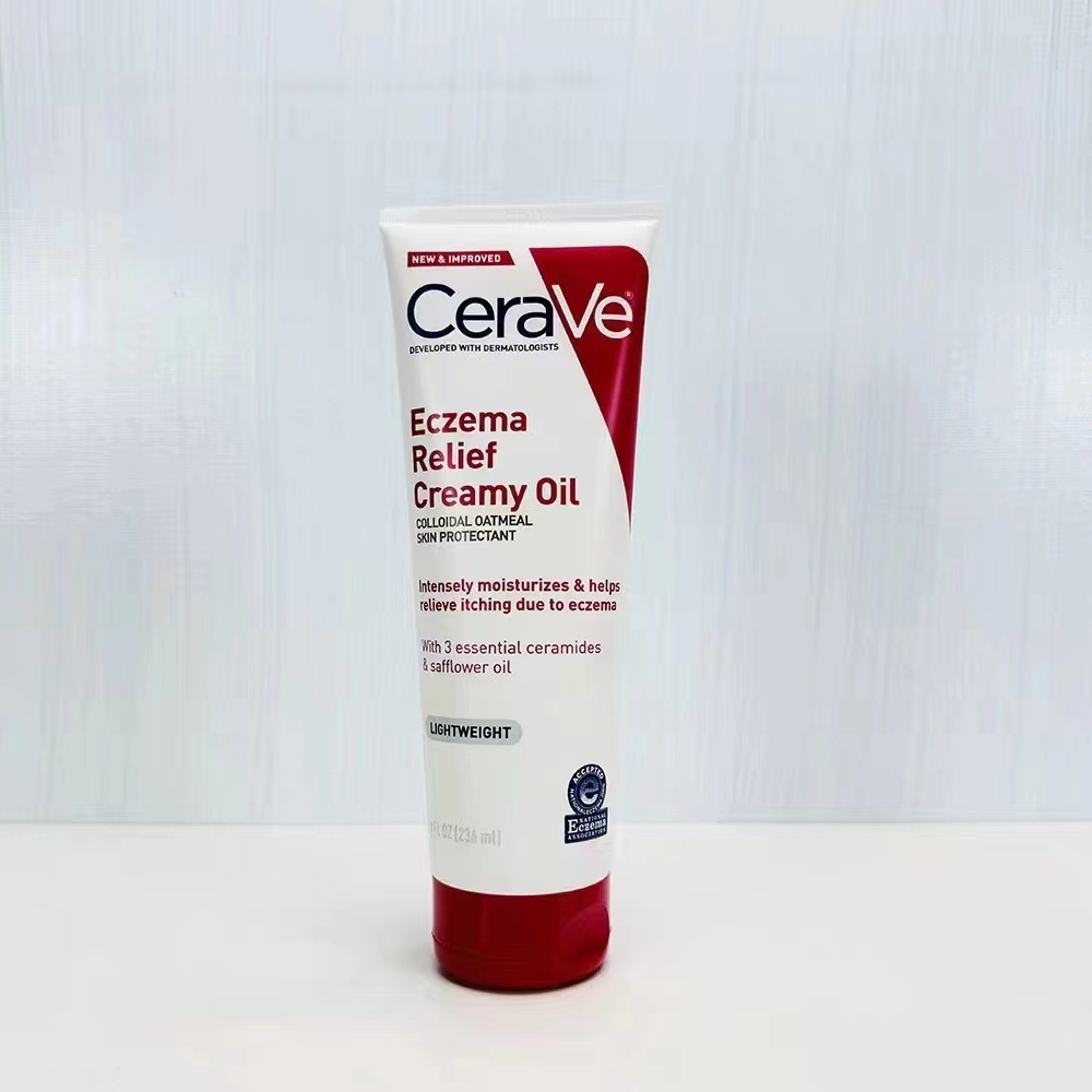 CeraVe Eczema Relief Creamy Oil 236ml，intensely moisturizes
