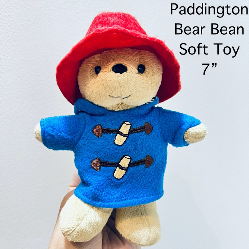 ตุ๊กตา หมีแพดดิงตัน Paddington Bear ลิขสิทธิ์แท้ หายาก Bean Bag