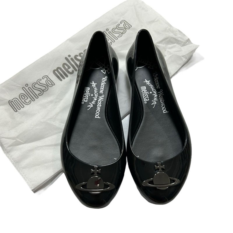 Vivienne Westwood Black Flat Shoes main image 1