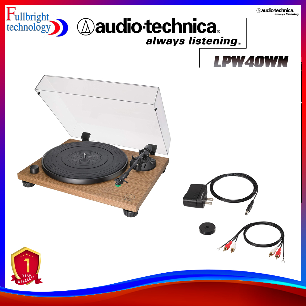 เครื่องเล่นแผ่นเสียง Audio Technica AT-LPW40WN ประกันศูนย์ 1 ปี ...