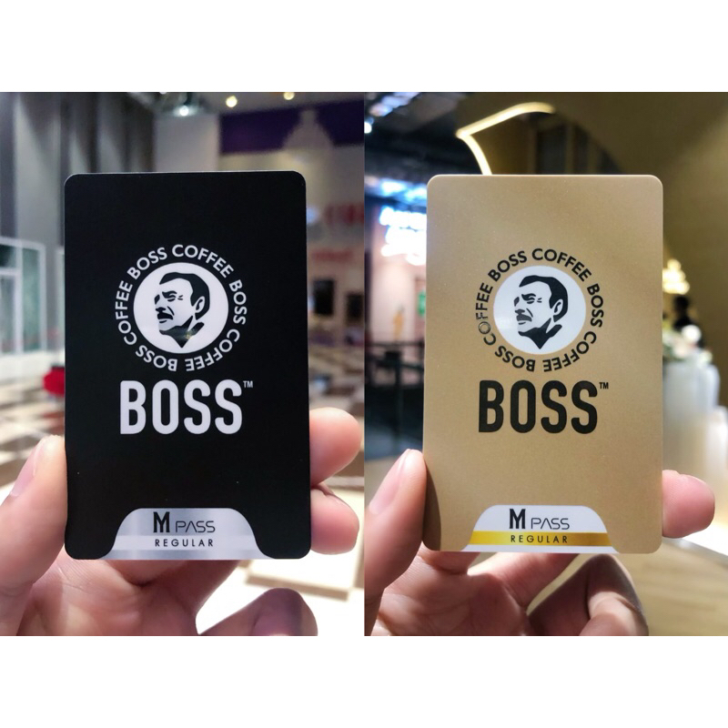 (Liveลด100฿) บัตรสะสม Boss Coffee บัตร M Pass x Boss จาก Major Cineplex ...