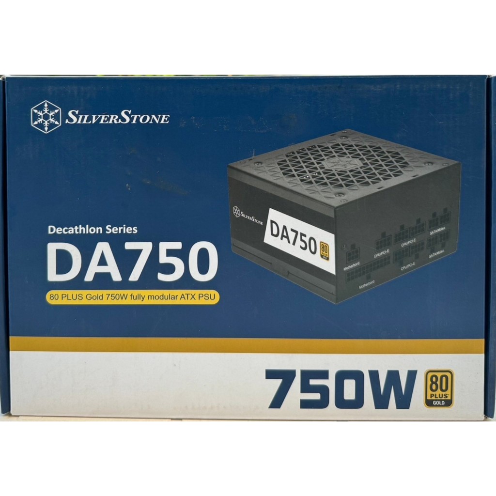 POWER SUPPLY (อุปกรณ์จ่ายไฟ) SILVERSTONE DA750 750W 80 PLUS GOLD Shopee Thailand