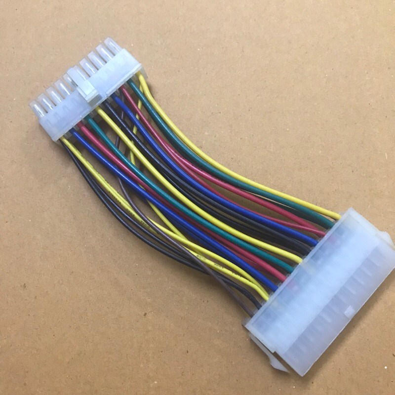 สาย Power 24 Pin เมีย ออก 20 Pin ผู้ Cable 24 Pin Female to 20 Pin Male ...