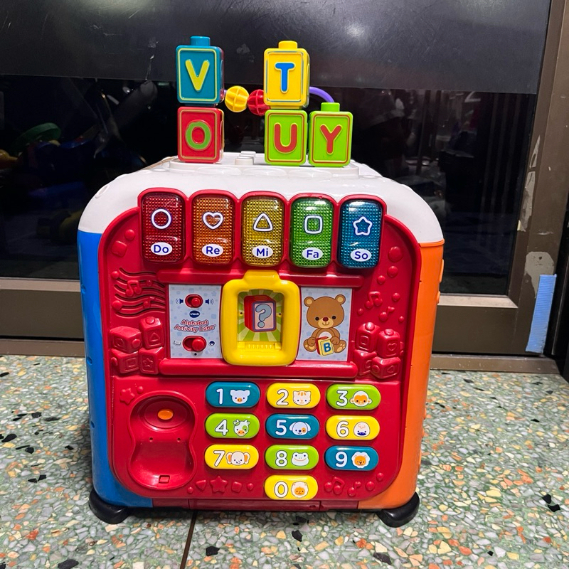 Vtech Alphabet Activity Cube กล่องกิจกรรม ของเล่นเสริมพัฒนาการ **มือสอง ...