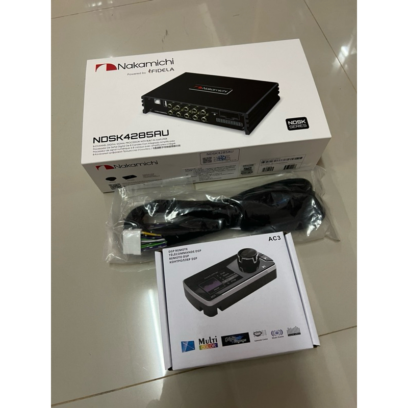 6790บาท NAKAMICHI DSP 2IN 8OUT BLUETOOTH APPcontron EQ31Band Amp 70x4 ...