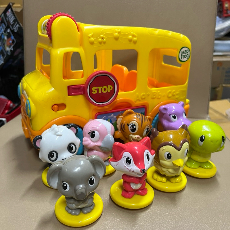 Leapfrog Learning Friends Adventure Bus and Play & Discover School รถ ...
