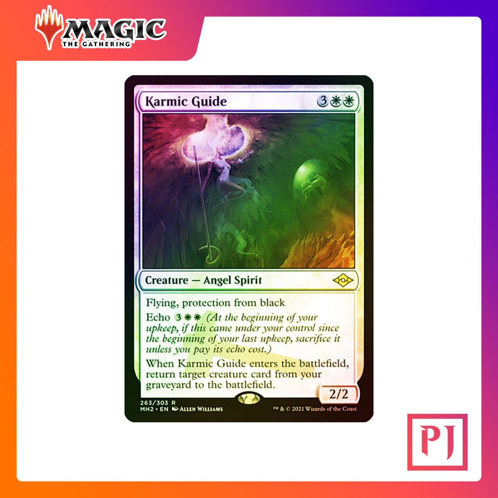 [MTG] Karmic Guide (Foil Etched) [MH2] [WHITE] [RARE] [FOIL] [ENG