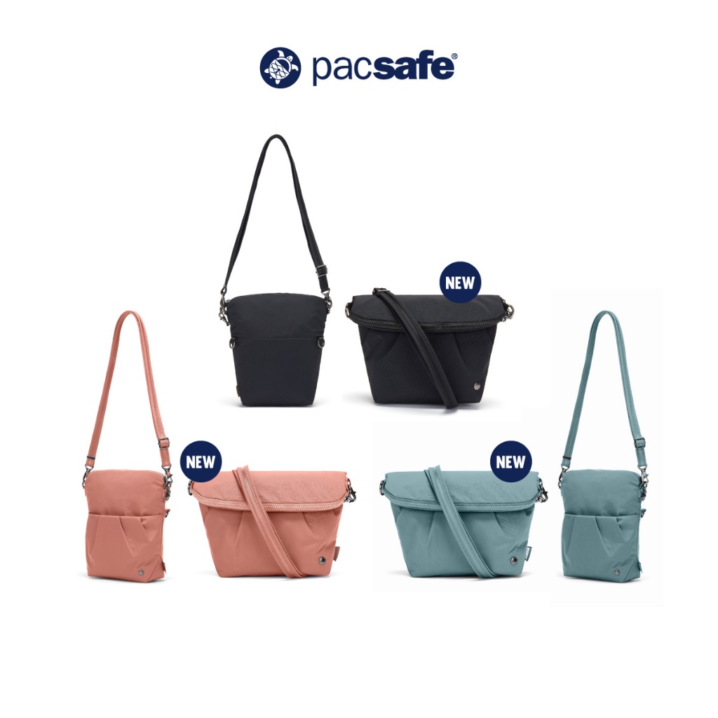 Bandolera Convertible Antirrobo Pacsafe Citysafe Cx | 5 Litros | Nylon Regenerado ECONYL | Para Mujer