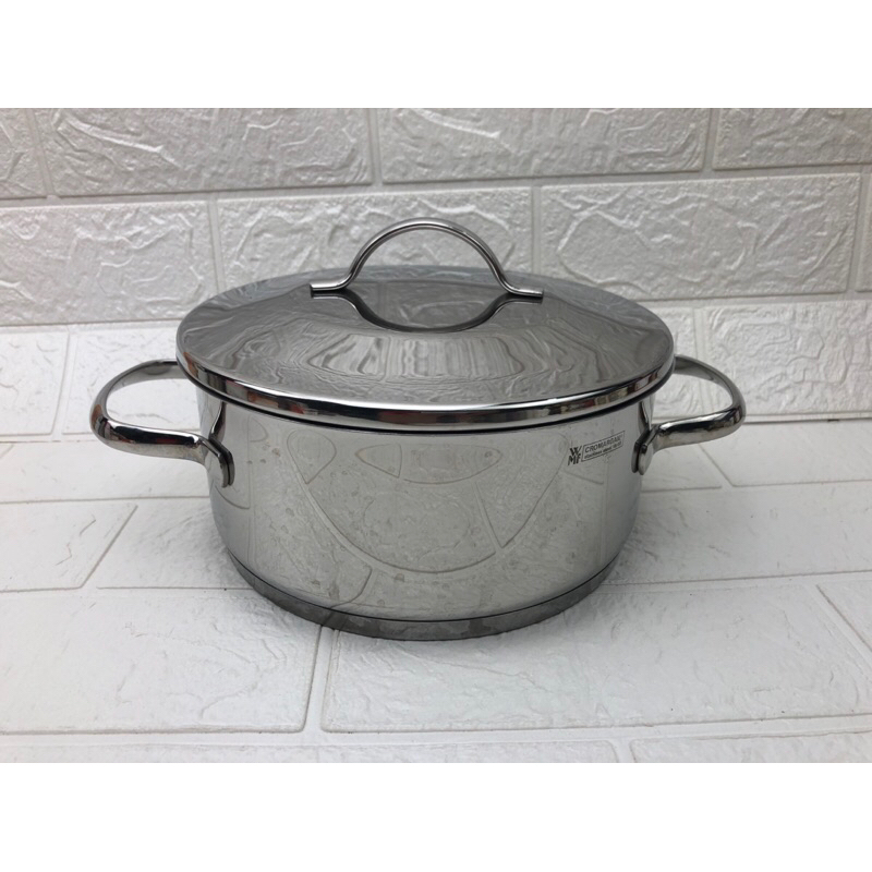 หม้อสแตนเลสพร้อมฝา WMF MADE IN GERMANY (WMF80ตู้โอ้ค) Shopee Thailand