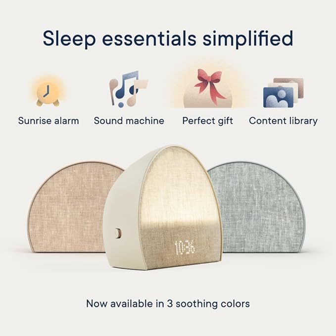 (Hatch) Restore2 Smart Sleep Assistant with Sound Machine and Sunrise ...