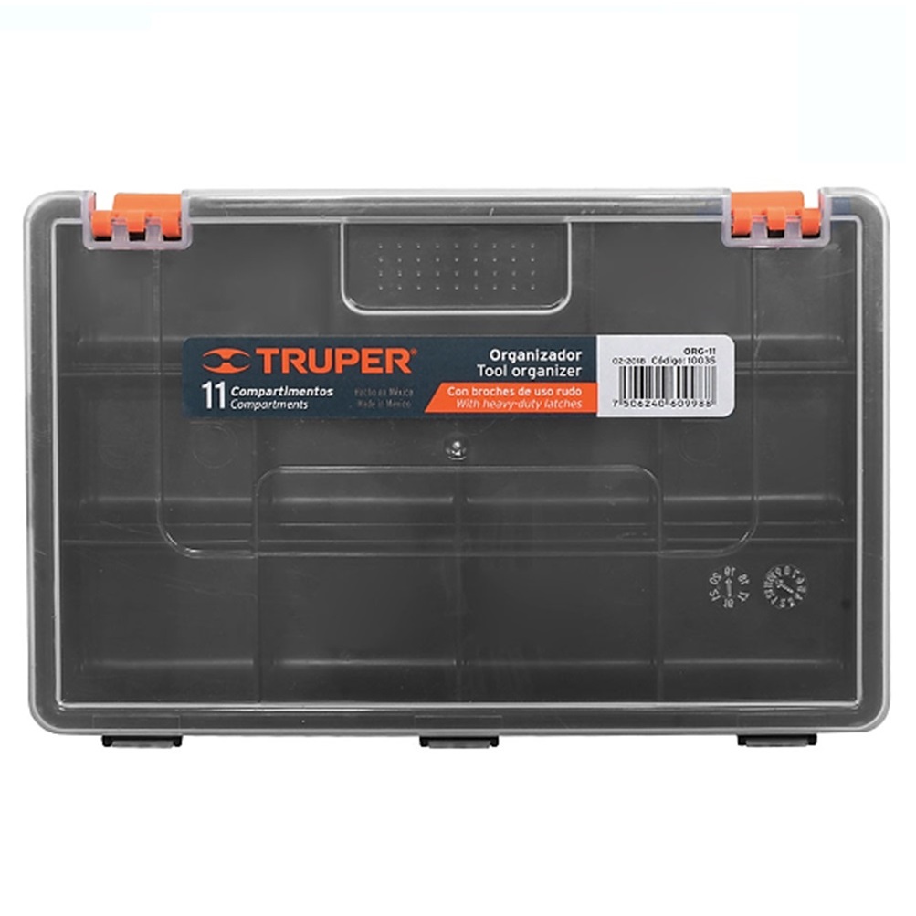 TRUPER 10035 กล่อง กล่องเอนกประสงค์ กล่องเครื่องมือ ถาดใส่อุปกรณ์ช่าง ...