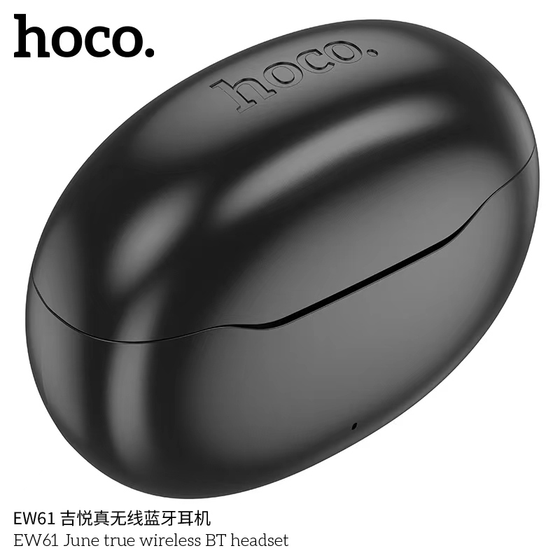 Hoco รุ่น EW61 หูฟังบลูทูธ ไร้สาย พร้อมเคสชาร์จในตัว June TWS Headset ...