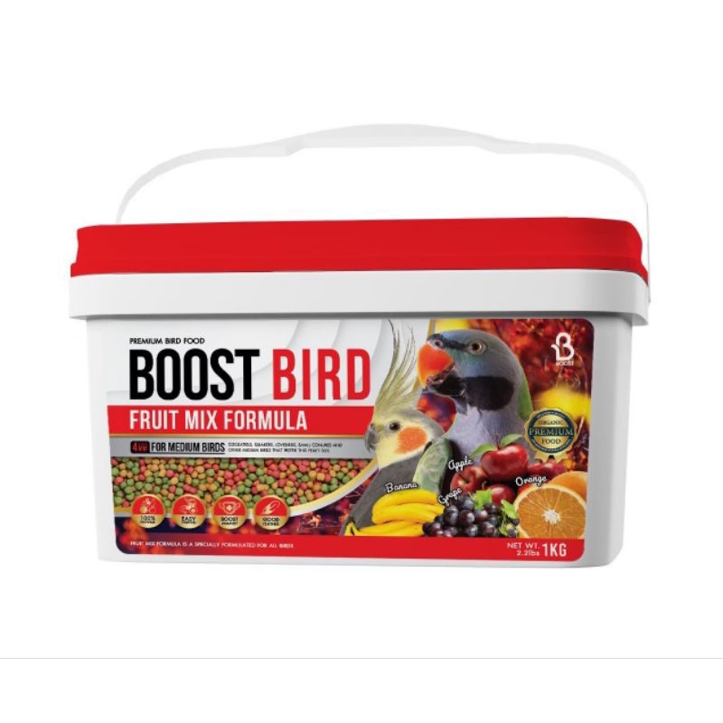 อาหารนก BOOST BIRD (ถัง 1 kg) | Shopee Thailand