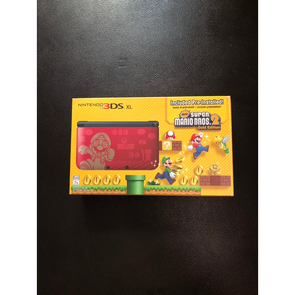 Nintendo 3DS XL Super Mario Bros 2 Gold Limited Edition Usa Shopee