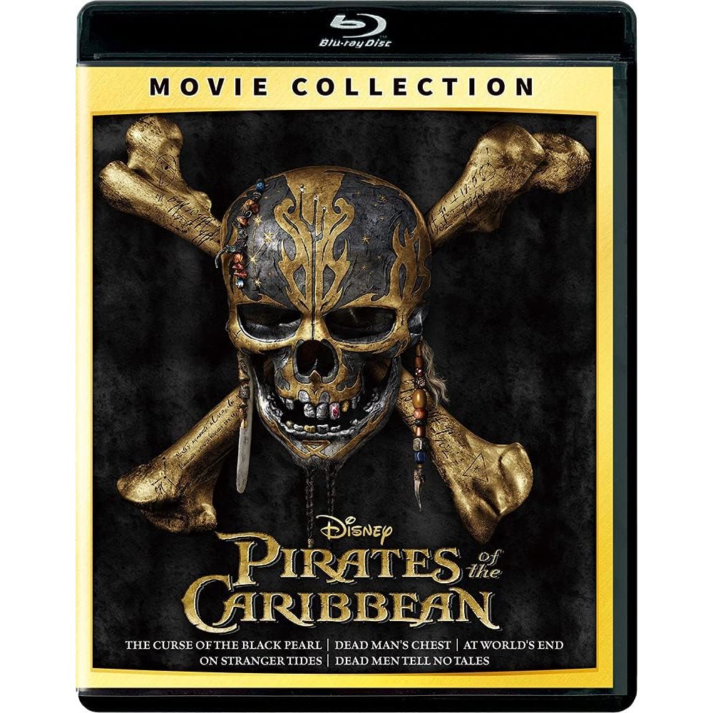 [pre-order] Pirates Of The Caribbean - 5 Movies Collection Blu-ray 