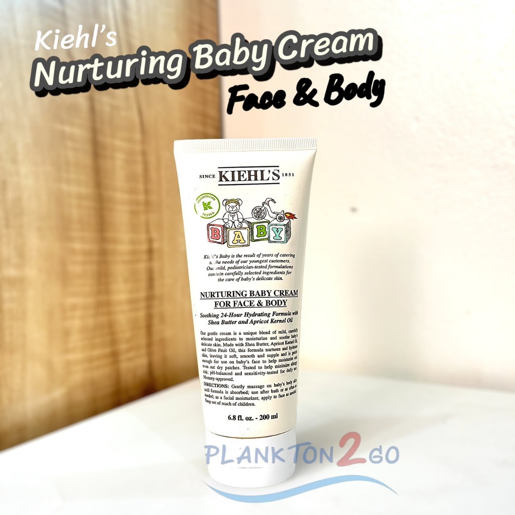 Kiehl’s Nurturing Baby Cream For Face & Body 200ml ป้ายคิง Shopee