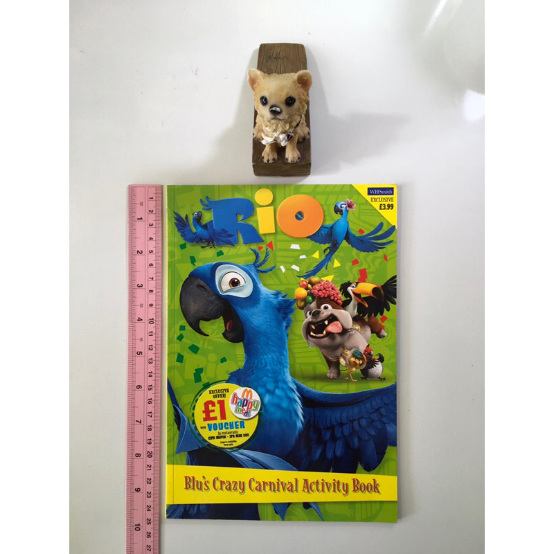 Rio Blu’s Crazy Carnival Activity Book หนังสือภาษาอังกฤษมือสองปกอ่อน ...