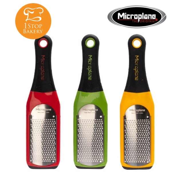 Microplane USA S/S Fine Cheese Grater Artisan Series 5311 Red-Yellow ...