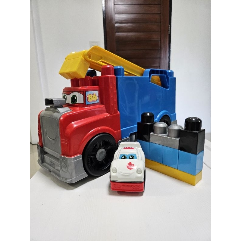 MEGA Bloks Build & Race Rig from Fisher-Price (มือสอง) | Shopee Thailand
