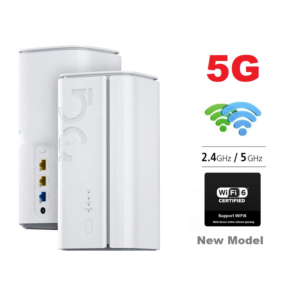 5G Router Mesh WiFi 6 1800Mbps 5G เร้าเตอร์ ใส่ซิม รองรับ 5G 4G 3G ทุก ...