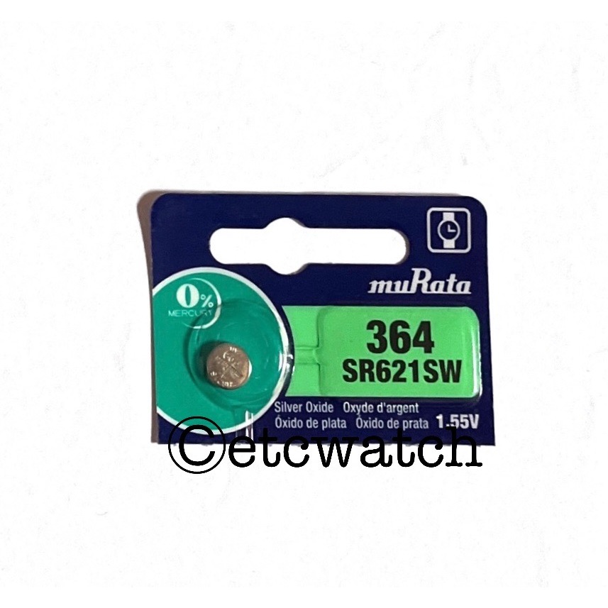 พร้อมส่ง> ถ่านกระดุม Murata 364 / SR621SW/ แบ่งจำนวน 1ก้อน | Shopee ...
