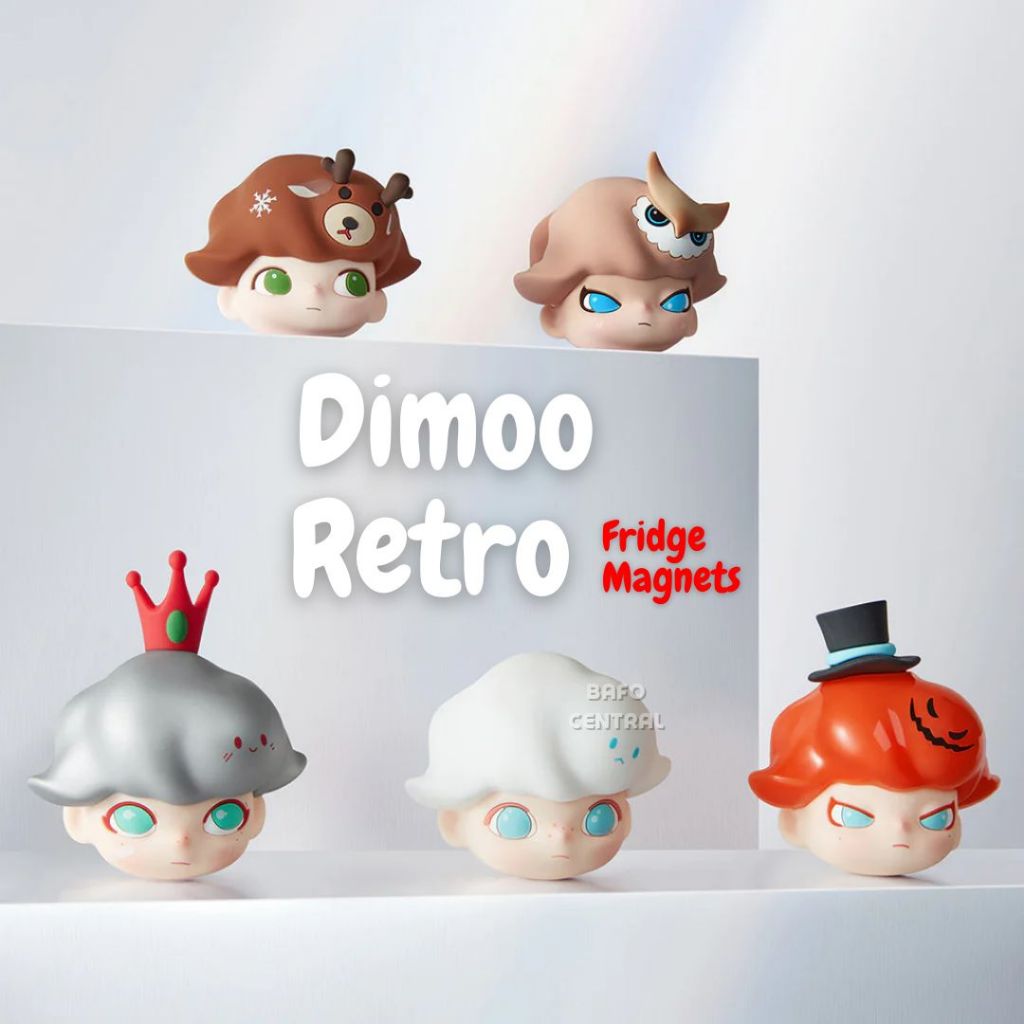 Live 20.00 ** Dimoo Retro - Fridge Magnets [ พร้อมสุ่ม ] กล่องสุ่ม POP ...