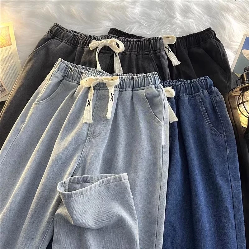 MNO.9 Jeans 5080 กางเกงยีนส์ที่คนขี้รำคาญกางเกงรัดๆ ต้องมี ใส่สบายเหมือนวอร์มแต่เท่กว่าเยอะ (mno 9)