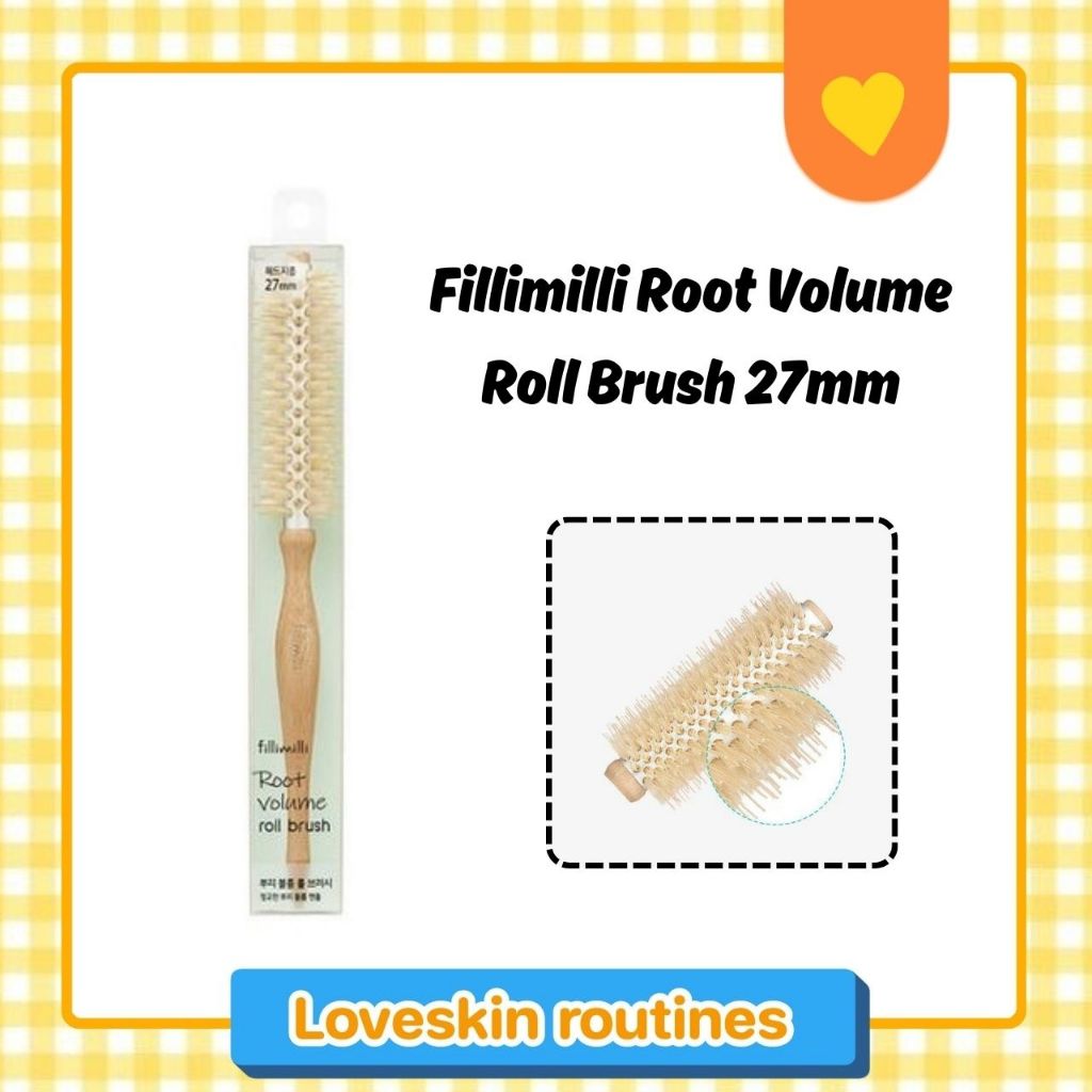 Fillimilli Root Volume Roll Brush 27mm | Shopee Thailand