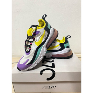 Nike 270 hot sale react purple