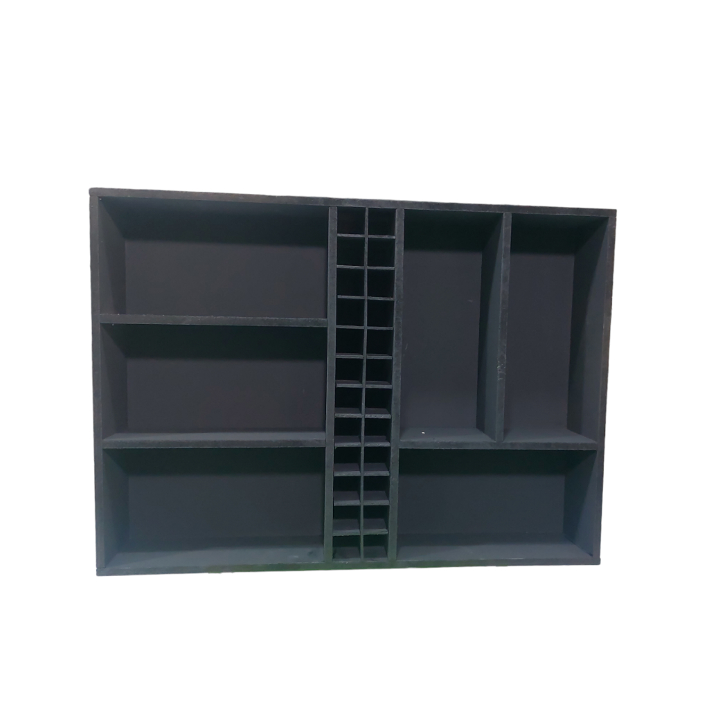 ชั้นวางหมึกสัก Ink Rack อุปกรณ์สัก อุปกรณ์ทั่วไป แบบไม้ สีดําด้าน งาน ...