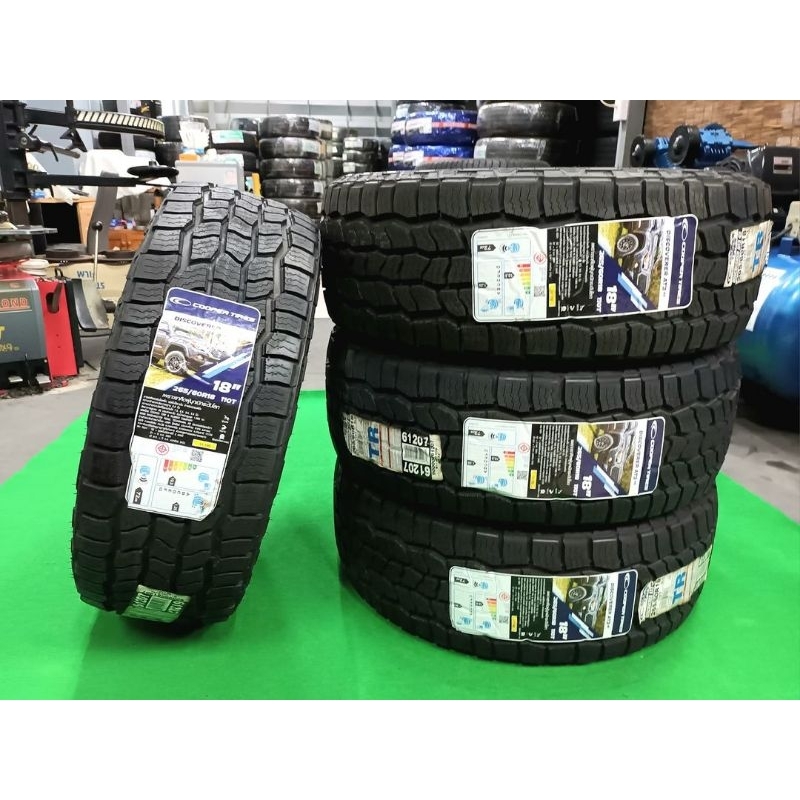 ยางใหม่ค้างปี 265/60R18 Cooper Discoverer AT3 4s แก้มดำ(U.S.A.) ผลิตปี ...