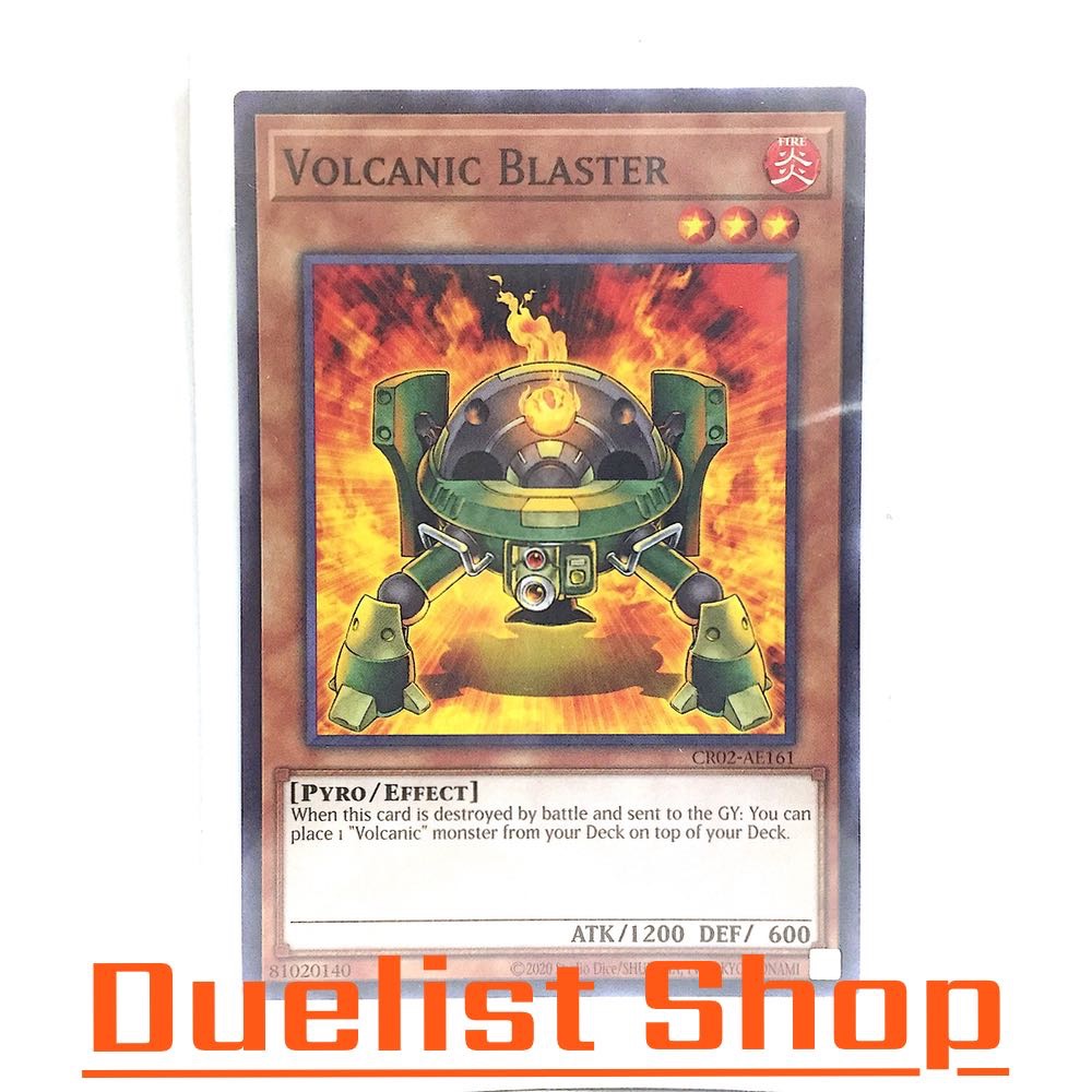 Volcanic Blaster (N) Monster Fire Level3 [Pyro/Effect] ชุด CR02-AE161 ...