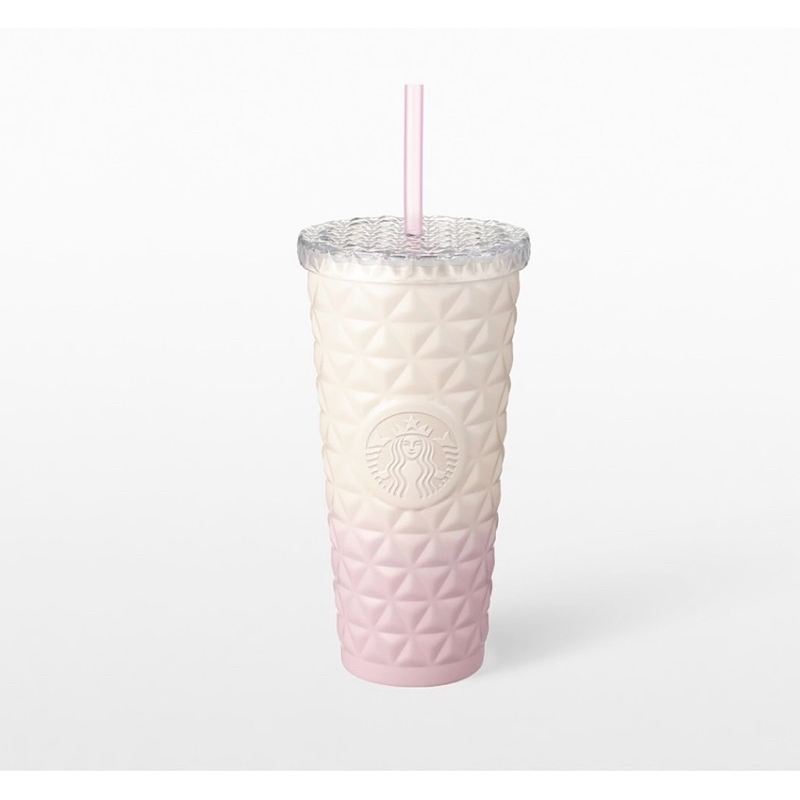 Stainless Steel Diamond Gradient Cold Cup 20oz. ทัมเบลอร์ | Shopee Thailand