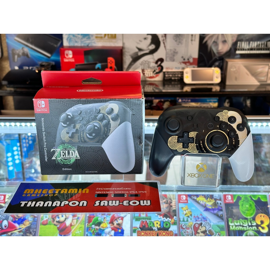 Manette Nintendo Switch Pro Collector – Zelda Tears Of The Kingdom, Neuve