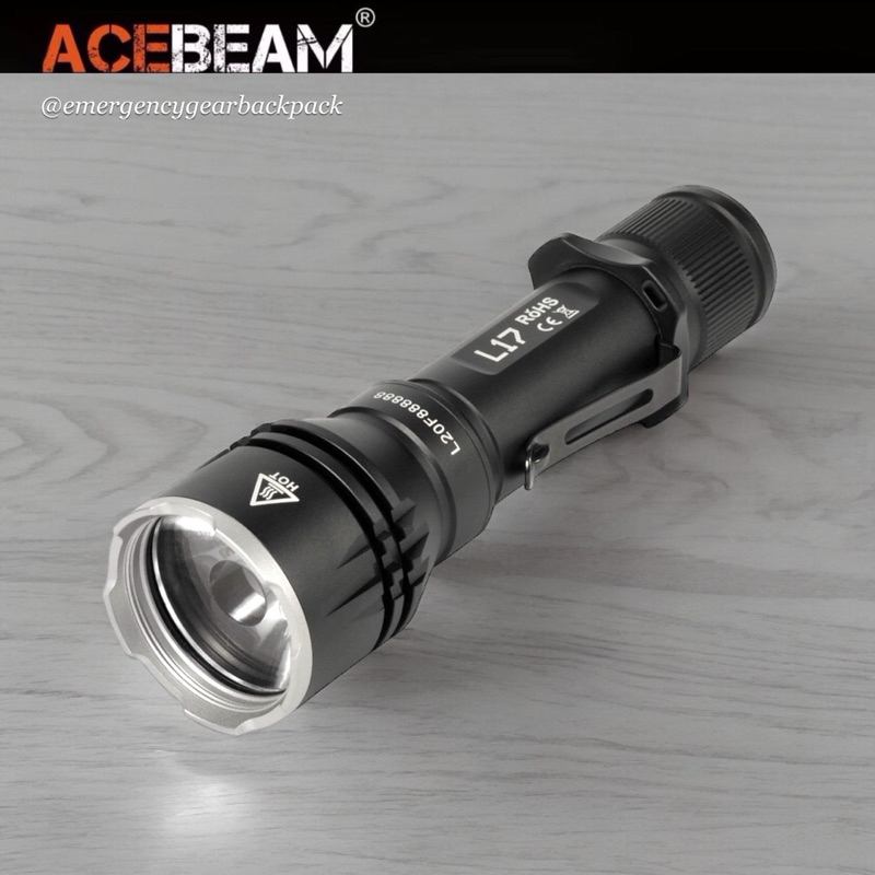 ACEBEAM L17 Compact Long-Throw Flashlight | Shopee Thailand