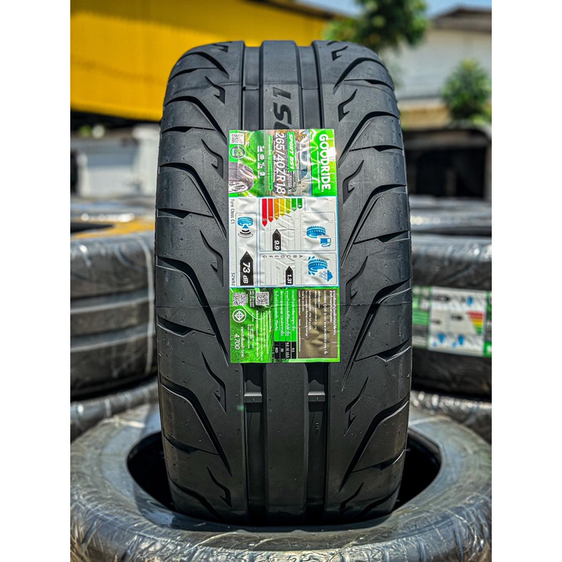ยาง 265/40/18 goodride ปี24 ราคาต่อ1เส้น ขายยกชุด4เส้น | Shopee Thailand