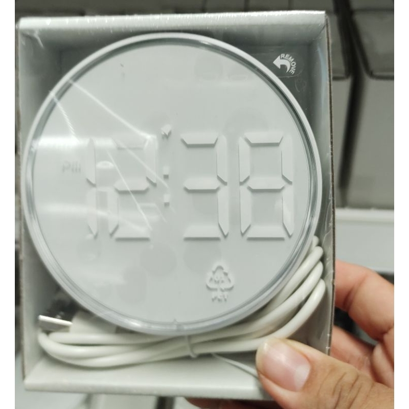 IKEA,แท้,นาฬิกาปลุกดิจิตอลอิเกีย อีเกีย Ikea Plugget พลุกเกียต alarm ...