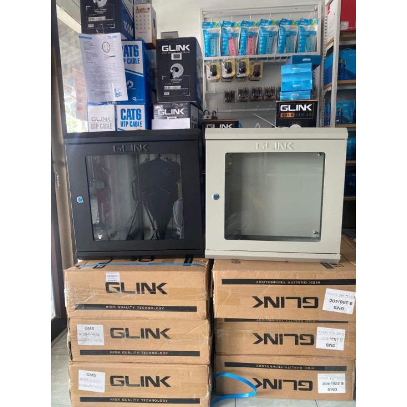 ตู้ Wall rack Glink สำหรับงาน network และ cctv เหมาะสำหรับใส่DVR NVR ...