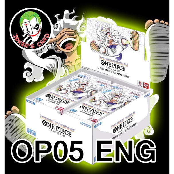 One Piece OP05 Awakening of a New Era Booster Box (English) Shopee Thailand
