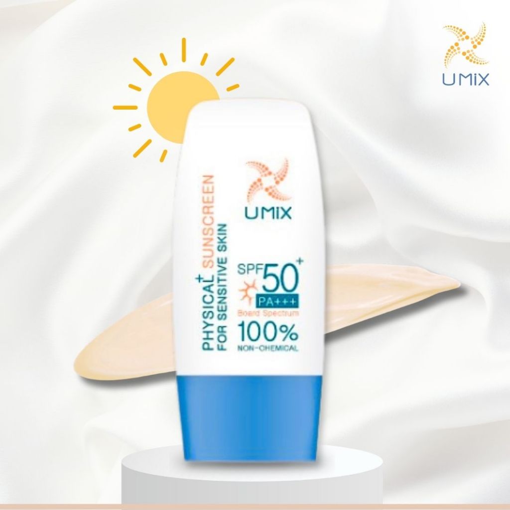 Physical Plus Sunscreen SPF50 PA+++ (White)
