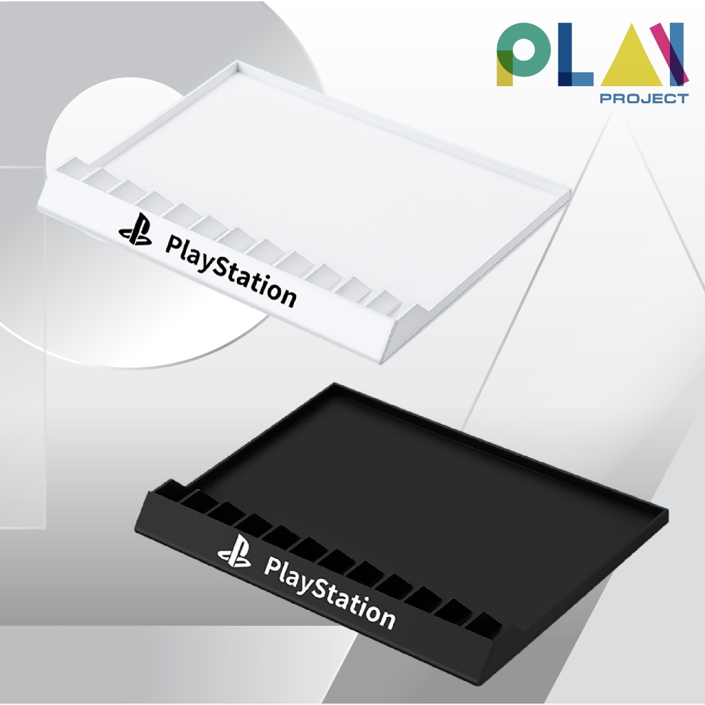 แท่นวางแผ่นเกมส์ Game Disc Storage Rack สำหรับ PlayStation [PS5] [PS4 ...
