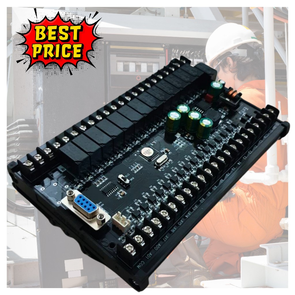 บอร์ด PLC รุ่น FX2N-30MR บอร์ดควบคุม PLC เกรดอุตสาหกรรม PLC Industrial ...